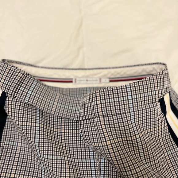 tommy hilfiger women’s plaid grey dress pants size S - Picture 3 of 5